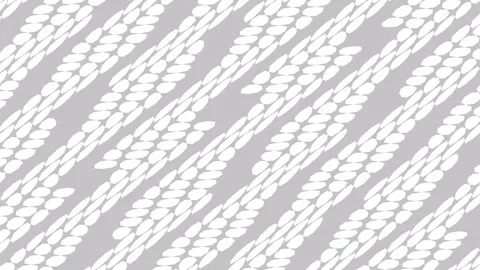 Abstract 3D White Polygonal Pattern Overlapping on Gray Stock Footage 339072299