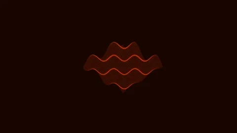 Abstract 3D wireframe wave surface animation, neon grid motion background in... Vídeos de archivo 327947728