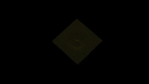 Abstract 3D wireframe wave surface animation, neon grid motion background in... Vídeos de archivo 327947757