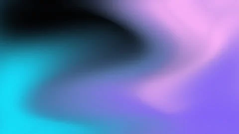 Abstract 4 colors gradient blue purple black pink blended background loop 4k Video stock 328017854
