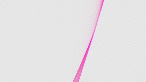 Abstract 4K  Background  Fluid Flowing Pink Violet Wave Lines Transparency Stock Footage 337502220