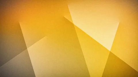 Abstract 4K background with vibrant yellow and golden geometric shapes and .. Illustration