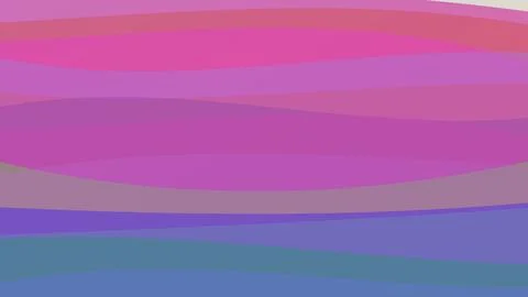 Abstract 4K digital background featuring layered wavy curved patterns in vi.. Stock Illustration