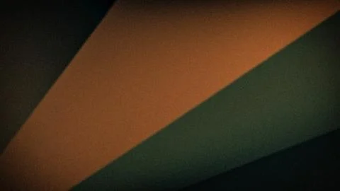 Abstract 4K gradient background featuring earthy orange and deep green geom.. Foto stock