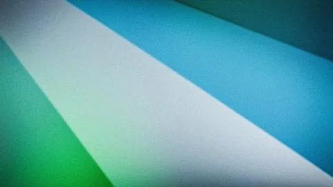 Abstract 4K gradient background with geometric stripes in shades of green, .. Stock Photos