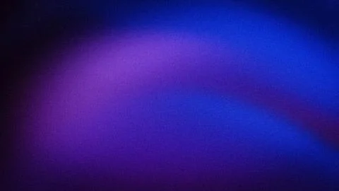 Abstract 4K gradient featuring rich shades of blue and purple with a grainy.. Stock Photos