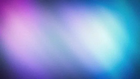 Abstract 4K grainy gradient background with vibrant blue purple and cyan Stock Illustration