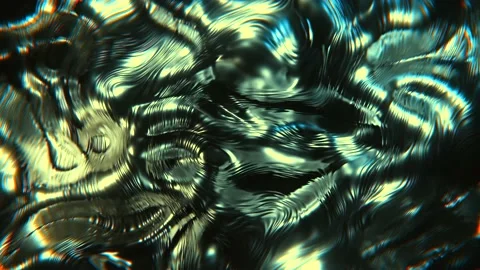 Abstract 4K Liquid Wave Metallic Foil Looped Mercury Alloy Moving Background 스톡 동영상 203583945