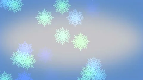 Abstract 4k Loopable Motion with Falling Snowflakes Video stock 139012676
