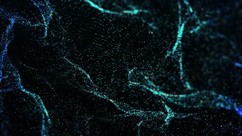 Abstract 4K shining glitter particles. On beatiful relaxing Background. Abstract Stock Footage 210240208