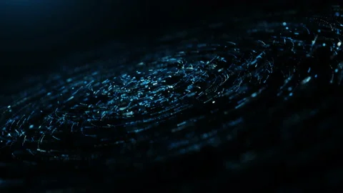 Abstract 4K shining glitter particles. On beatiful relaxing Background. Abstract Stock Footage 229801164