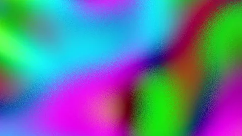 Abstract 4k vibrant blue, violet, acid green noise gradient background with Stock Footage 337772630