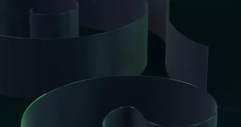 Abstract 4k video loop with running stripe on dark Stock Footage 131232477