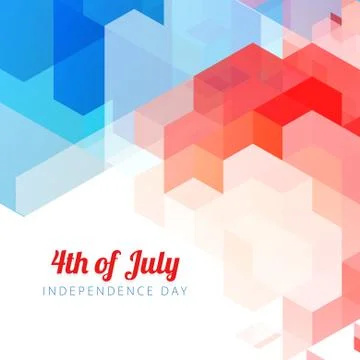 Abstract 4th of july Stock Illustration