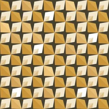 Abstract 70s geometry Stock Illustration