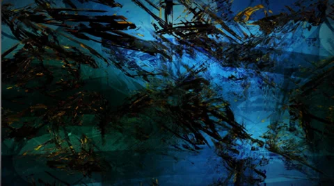 Abstract 8 Ocean Lines Stock Footage 33527743