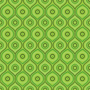Abstract Aboriginal dot painting in vector format Stock Illustration