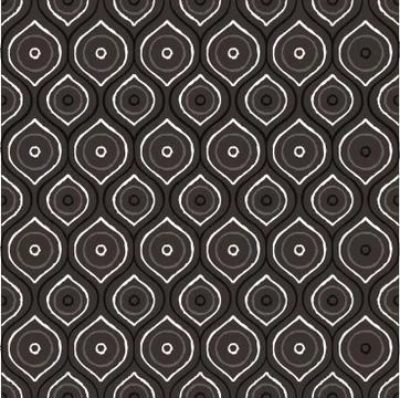 Abstract Aboriginal dot painting in vector format Stock Illustration