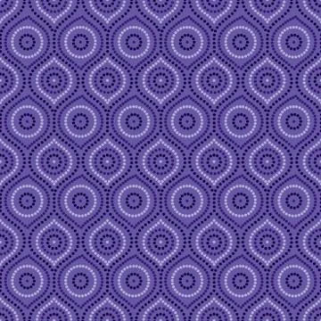 Abstract Aboriginal dot painting in vector format Stock Illustration