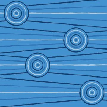 Abstract Aboriginal line painting in vector format. Stock Illustration
