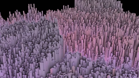 Abstract abstract background with rectangles Stock Footage 94561500