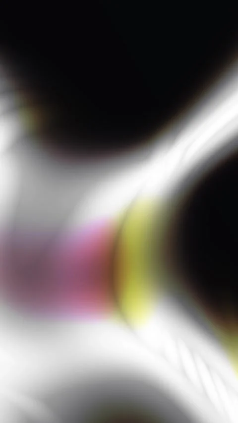 Abstract abstract chromatic wave bends liquid light loop in warlock purple tones Stock Footage 339315319