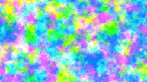 Abstract acid neon glitch motion background. Stock Footage 308150231