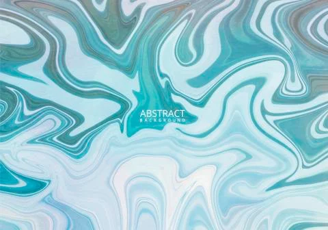 Abstract acrylic blue background design Stock Illustration