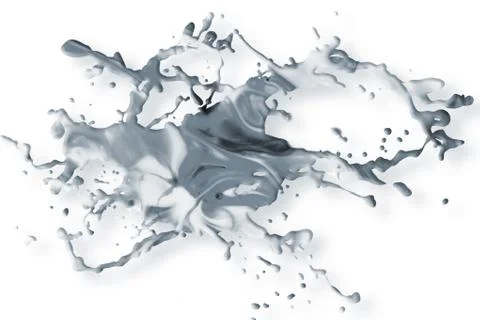 Abstract acrylic paint splash background Stock Illustration