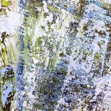 Abstract acrylic painted background Stock Illustration