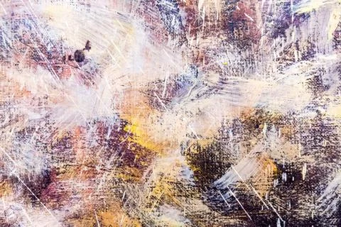 Abstract acrylic painted background Illustrazione stock