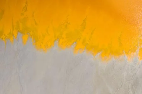 Abstract aerial pattern of mining industry residuals Stockfoto's