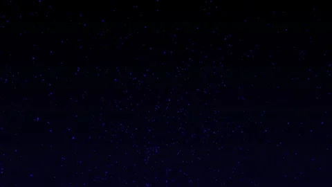 Abstract Aesthetic Falling Glowing Grid Particle Dots Dark Blue Background 4K HD Stock Footage 294993337