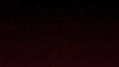 Abstract Aesthetic Falling Glowing Grid Particle Dots Red Background 4K HD Stock Footage 294993398