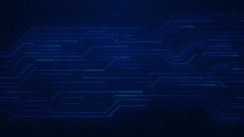 Abstract AI innovation background polygonal microchip AI chip technology Stock Footage 295177320