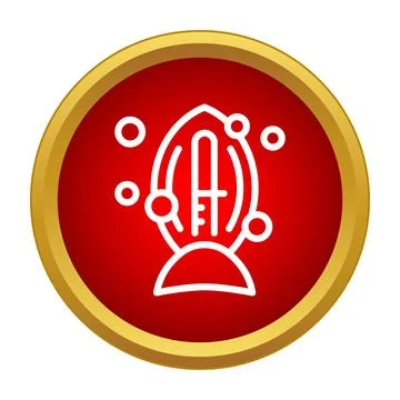 Abstract ai technology brain process connection icon イラスト素材