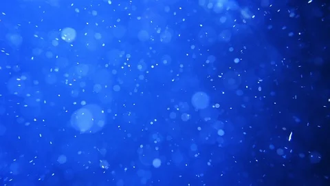 Abstract air bubbles in blue background Видео 116710323