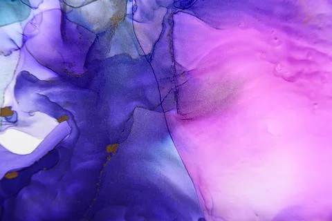 Abstract alcohol ink background Stock Illustration