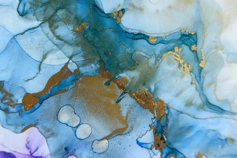 Abstract alcohol ink background Stock Illustration