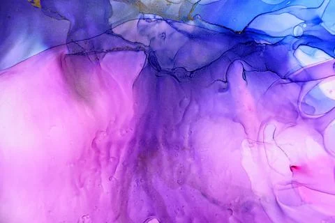Abstract alcohol ink background Stock Illustration