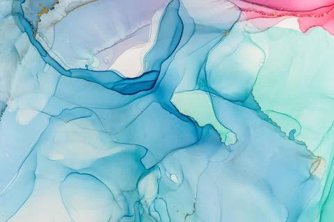 Abstract alcohol ink background Stock Illustration