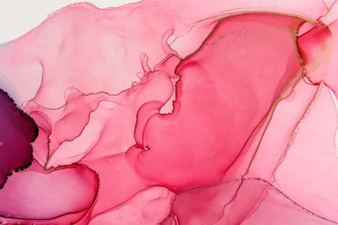 Abstract alcohol ink background Stock Illustration