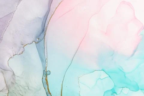 Abstract alcohol ink background Stock Illustration