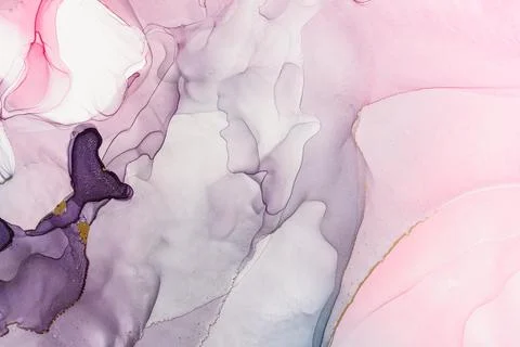 Abstract alcohol ink background Stock Illustration
