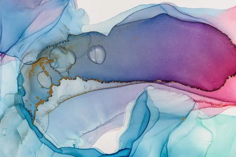 Abstract alcohol ink background Stock Illustration