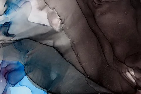Abstract alcohol ink background Stock Photos