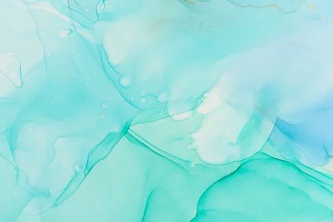 Abstract alcohol ink background Stock Photos