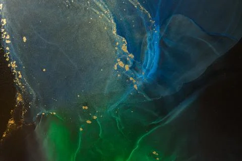 Abstract alcohol ink background Stock Photos