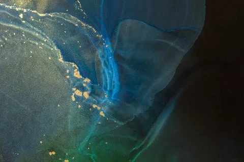 Abstract alcohol ink background Stock Photos
