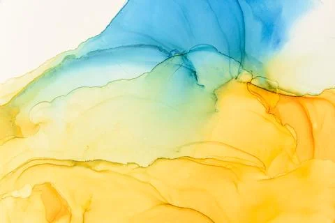 Abstract alcohol ink background Stock Photos